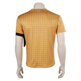 Anime One Piece Roronoa Zoro Yellow Shirt Outfits Cosplay Costume Halloween Carnival Suit
